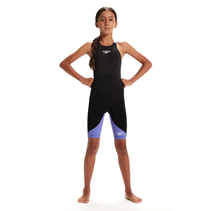 Speedo Fastskin Junior LZR Ignite Kneeskin Black/Miami Lilac-5